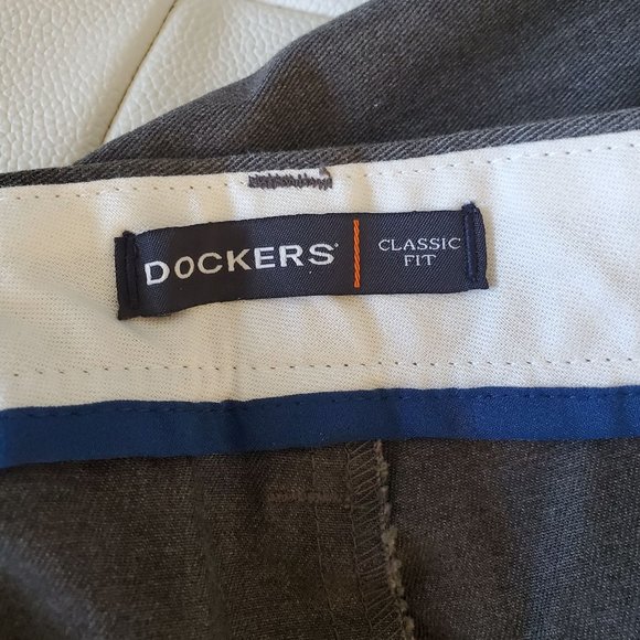 Dockers Classic Fit Gray Pants 42X34 - Picture 2 of 3